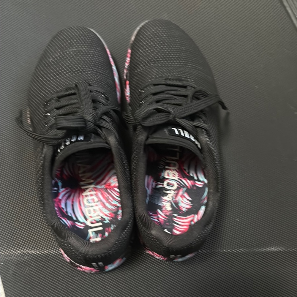 NOBULL Black Sneakers Athletic Mesh Low-Top